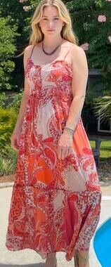 BILA 77 flowy maxi dress